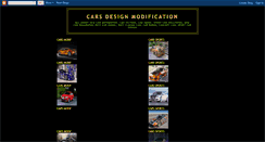 Desktop Screenshot of carsdesignmodif.blogspot.com