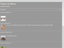 Tablet Screenshot of fleursetdecor.blogspot.com