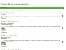 Tablet Screenshot of cuentonuncaacabar.blogspot.com