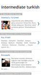 Mobile Screenshot of intermediateturkish.blogspot.com
