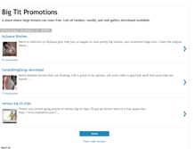 Tablet Screenshot of bigtitpromotions.blogspot.com