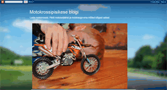 Desktop Screenshot of motokrossipisik.blogspot.com