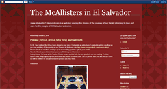 Desktop Screenshot of elsalvador1.blogspot.com