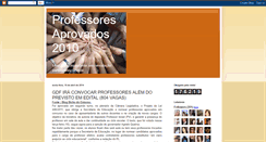 Desktop Screenshot of luisa-professoresaprovados2010.blogspot.com