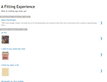 Tablet Screenshot of afittingexperience.blogspot.com