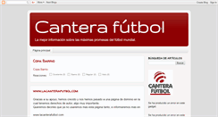 Desktop Screenshot of canterasfutbol.blogspot.com