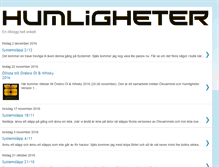 Tablet Screenshot of humligheter.blogspot.com