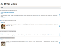 Tablet Screenshot of crafterwannabe-allthingssimple.blogspot.com