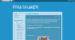 Desktop Screenshot of pozaszlakiem.blogspot.com