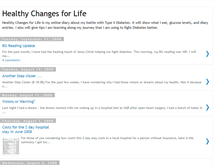 Tablet Screenshot of healthychangesforlife.blogspot.com