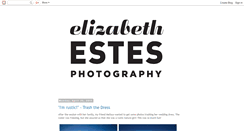 Desktop Screenshot of elizabethestesphotography.blogspot.com
