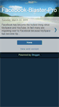 Mobile Screenshot of facebook-blaster-provv.blogspot.com