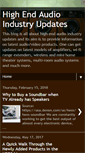 Mobile Screenshot of high-end-audio-products.blogspot.com