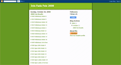 Desktop Screenshot of inisfadafeis2008.blogspot.com
