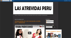 Desktop Screenshot of lasatrevidasperu.blogspot.com