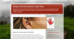 Desktop Screenshot of escuelainternacionalshiatsu-costarica.blogspot.com