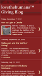 Mobile Screenshot of lovethehumans.blogspot.com