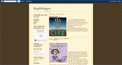 Desktop Screenshot of birgittbbloggen.blogspot.com
