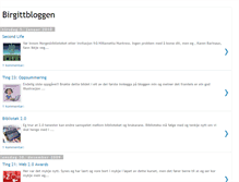 Tablet Screenshot of birgittbbloggen.blogspot.com