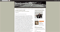 Desktop Screenshot of ferventlyruntherace.blogspot.com