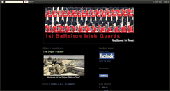 Desktop Screenshot of irish-guards.blogspot.com
