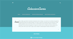 Desktop Screenshot of coleccioncamis.blogspot.com