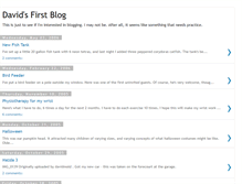 Tablet Screenshot of davidblogs.blogspot.com