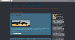 Desktop Screenshot of finelinegallery.blogspot.com