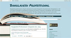 Desktop Screenshot of bdprofessional.blogspot.com