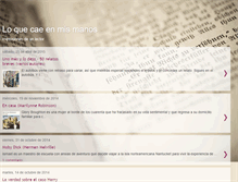Tablet Screenshot of loquecae.blogspot.com