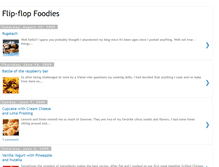 Tablet Screenshot of flipflopfoodies.blogspot.com