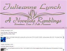 Tablet Screenshot of julieannelynch.blogspot.com