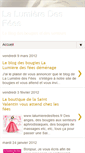 Mobile Screenshot of lalumieredesfees.blogspot.com