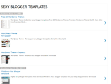 Tablet Screenshot of 4blogtemplates.blogspot.com