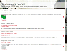 Tablet Screenshot of diasdementaycanela.blogspot.com