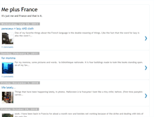 Tablet Screenshot of meplusfrance.blogspot.com