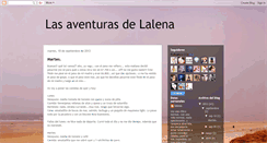 Desktop Screenshot of lasaventurasdelalena.blogspot.com