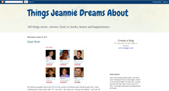 Desktop Screenshot of mydreamjeanniela.blogspot.com