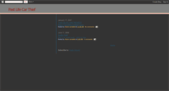 Desktop Screenshot of pastlifecarthief.blogspot.com