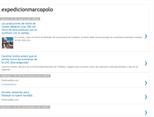 Tablet Screenshot of expedicionmarcopolo.blogspot.com