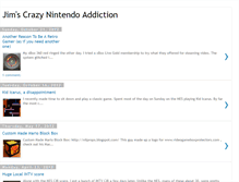 Tablet Screenshot of mynintendocollection.blogspot.com