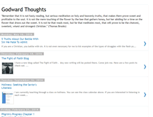 Tablet Screenshot of godwardthoughts.blogspot.com