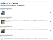 Tablet Screenshot of dallasurbancountry.blogspot.com