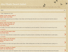 Tablet Screenshot of abudhabidesertsafari.blogspot.com