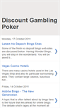 Mobile Screenshot of discount-gamblingpoker.blogspot.com