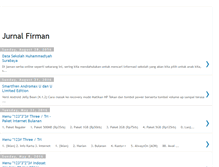 Tablet Screenshot of jurnal-firman.blogspot.com