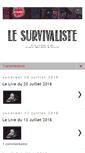 Mobile Screenshot of lesurvivaliste.blogspot.com