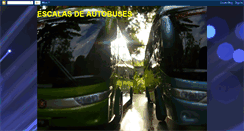 Desktop Screenshot of escalasdeautobuses.blogspot.com