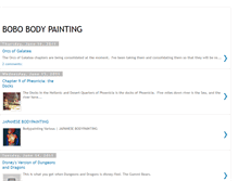 Tablet Screenshot of bobobodypainting.blogspot.com