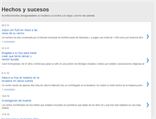 Tablet Screenshot of hechosysucesos.blogspot.com